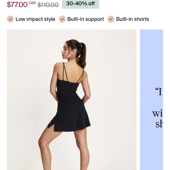 Knix studio sport dress - Picture 2 of 2